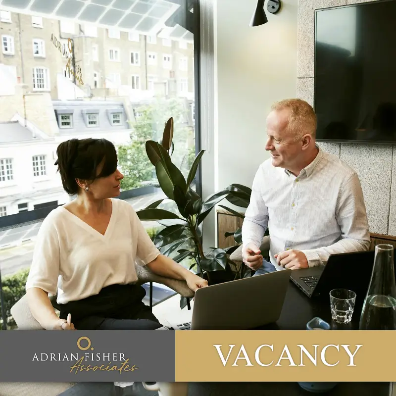 Vacancy Adrian Fisher Associates 3